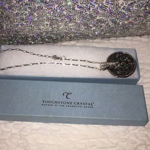 Touchstone Crystal Swarovski charm necklace